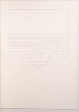 Erwin Heerich /Serigrafie/130 Exemplare/handsigniert/ edtion tangente