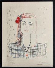 Pablo Picasso Lithographie COA