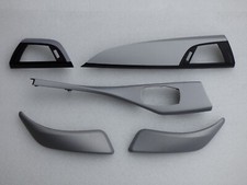BMW 1er F21 Zierleisten Dekorleisten Interieurleisten in Alu Hexagon schwarz