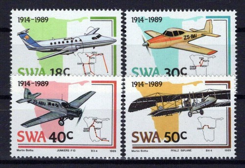 South west africa - 614-617, mnh