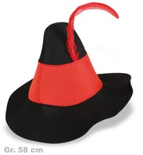 Räuberhut mit Feder
