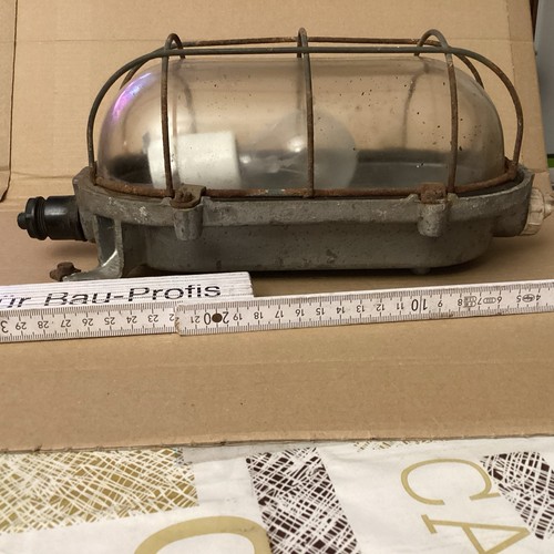 Ddr bunkerlampe wandlampe - bunkerlampe,