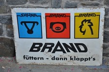 Altes Blechschild