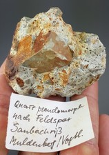 Feldspat pseudomorphose - pseudomorphose,