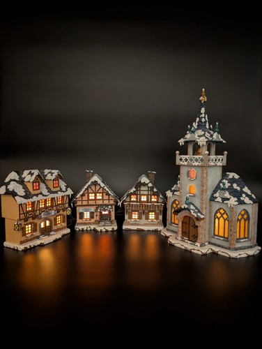 Hubrig winterdorf kirche - winterdorf,