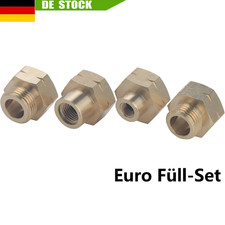 Adapter Propan Europa Euro Füll Set Gasflaschen Aufsatz Ausland