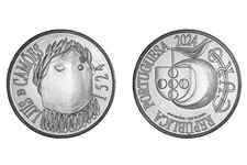 5 Euro Sondermünze 2024 Portugal - 500. Geburtstag von Luis de Camões UNC