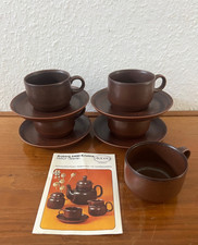 Arzberg 4400 Kristina Dekor Siena - 5 Tassen / 4 Untertassen