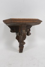 C25V87- Antike Holzkonsole Wandkonsole 