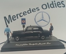 MERCEDES-BENZ  S 220 PONTON W180 1:43 VON FALLER ohne OVP ***SAMMLERMODELL***
