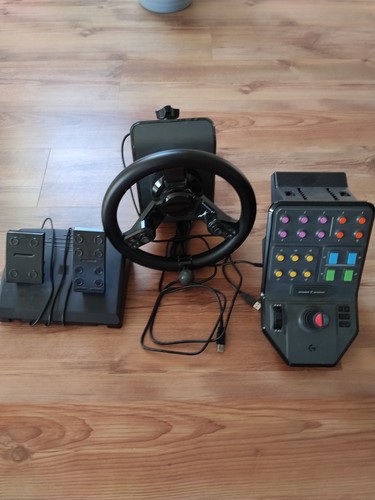 Logitech lenkrad set mit - g,
