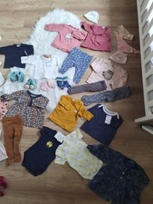 XL Bekleidungspaket Mädchen Baby  50-56 Feetje Winter Kleidung Name It H&m Kleid