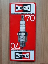 Champion Zündkerzen Tabelle 1970 für Auto, Moped, Motorrad, Oldtimer