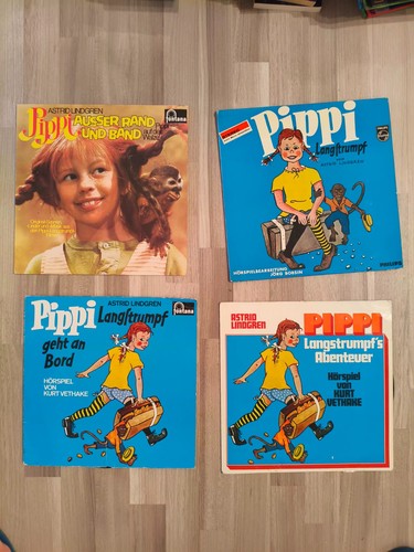 Pippi langstrumpf - 4x,