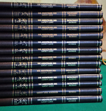 14 Bände Die Abenteuer des Lucky Luke (Lederedition) neuwertig