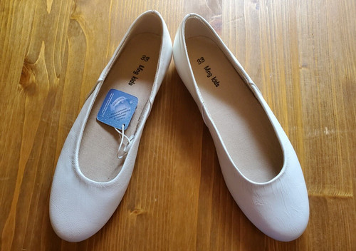 Weiße ballerinas von mng - weiße,