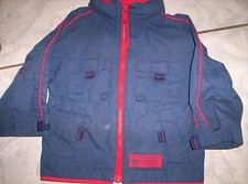 Tolle Übergangs-Jacke"PreNaTal", dünne Kaputze, blau Gr.68/74