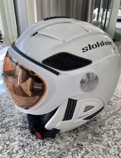 SLOKKER Skihelm * polarisierendes Visier * unisex * Gr. M 55-57 * NEUWERTIG