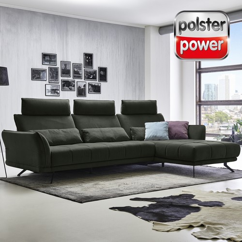 Polsterpower ecksofa olive - polsterpower,