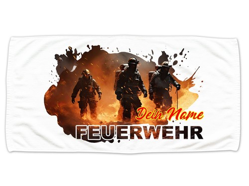 Badetuch feuerwehr mit - feuerwehr, namen