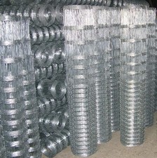 Gartenzaun Forstzaun Knotengeflecht Zaun Drahtzaun Wildzaun versch. Maschen