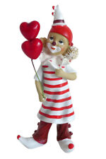 Clown mit Ringelhemd und