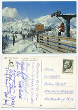 45139 - Zimski Motiv - Vogel-Bohinj - Ski-Lift - Ansichtskarte, ungestempelt 