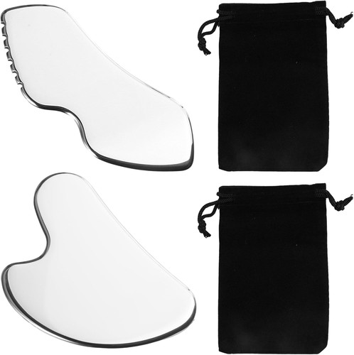 Edelstahl gua sha - gua,