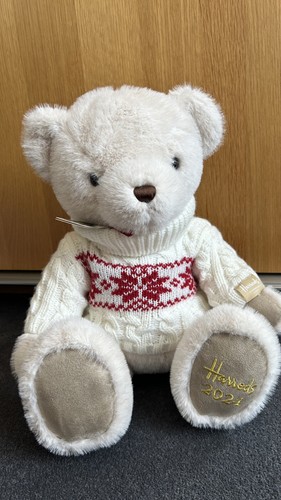 Harrods christmas teddy bear - christmas,