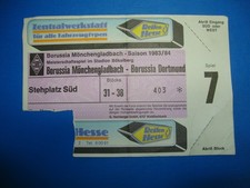 83/84 Ticket Borussia