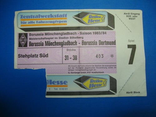 Ticket borussia - ticket,