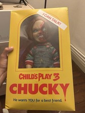 Talking Pizza Face Chucky Doll - Child’s Play 3 - Mezco Toyz - 35 cm / 13,7”