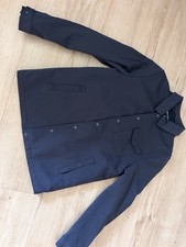 Hemdjacke in dunkelblau für