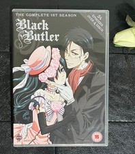 ⭐️ BLACK BUTLER DVD Staffel 1 Episoden 1-24 auf 4 DVD´s Englisch / Japanisch ⭐️