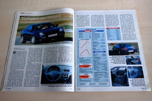 Mot 1997 honda prelude 0i - mot, 2.0i