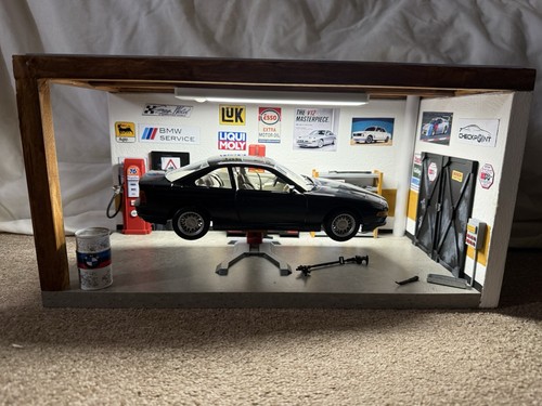 Diorama werkstatt bmw 850 - werkstatt,