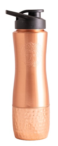 Kupfertrinkflasche mit