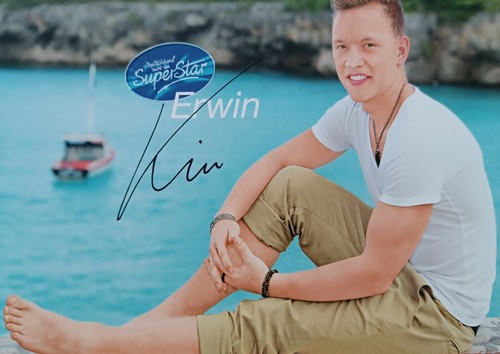 Erwin kintop autogrammkarte - erwin,