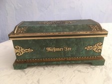 Seltene Messmer Teedose Jubiläumsmischung 100 g, Blechdose, Blechtruhe, Vintage