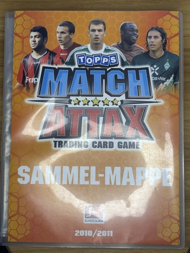 Topps match attax mappe - topps, 10/11
