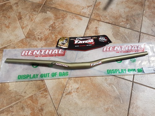 New renthal fatbar alugold - renthal,