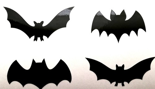 Fledermaus aufkleber - fledermaus,