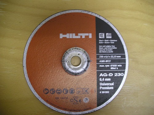 Hilti trennscheibe 230 - trennscheibe, ag-d