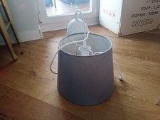 Graue Stofflampe ikea sehr gut erhalten Deckenlampe