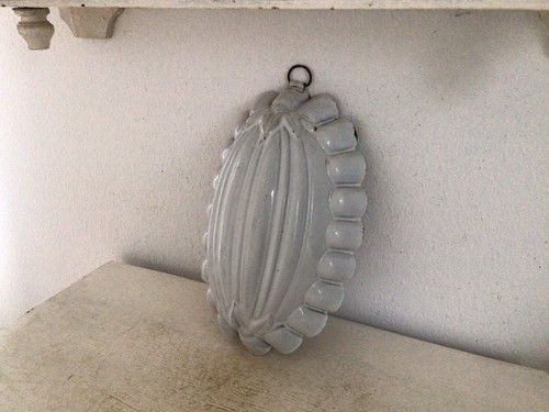 Alte emaille puddingform - alte,
