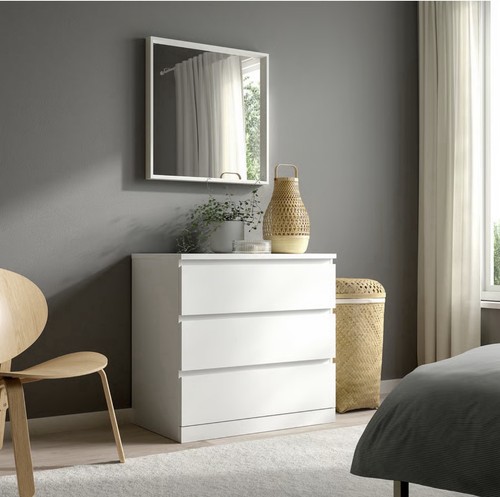 Ikea spiegel nissedal 65x65cm - ikea,