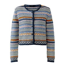 Oui multicolor strickjacke - oui, in