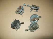 5 alte Klingel-unterteile für