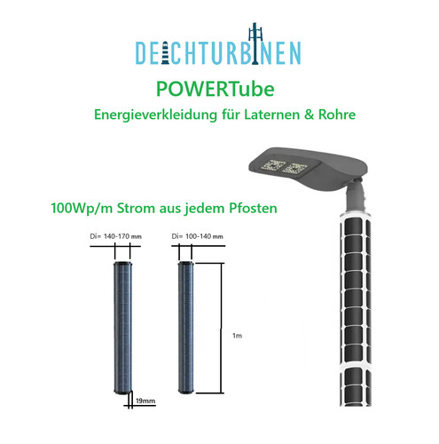 Solar modul powertube für - modul,