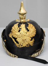 Preußische Leder Pickelhaube